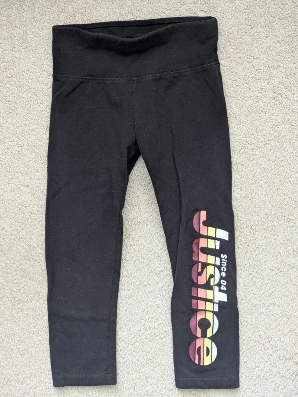 Justice leggings lot (size 8)